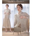 Mengyanyu loose fashion stand-up collar shirt 