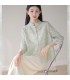 Mengyanyu camisa suelta de moda con cuello alto 