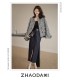 Jaket Tweed Premium Bunga Api Manusia