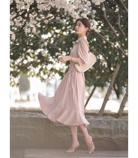 Robe privée Robe chemise décontractée 