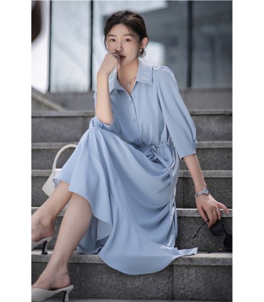 Privatkleid Lässiges modisches Hemdkleid 