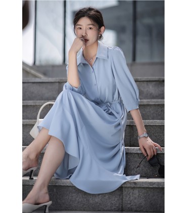 Private Dress Casual Fashion Shirt Dress 