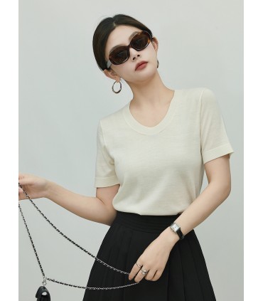 Baju bahagian bawah minimalis dari mulut ke mulut Wang Zha