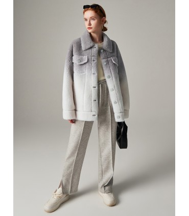 Chaqueta degradada de esquileo de oveja