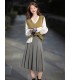 Comfortable temperament vest V-neck new autumn sleeveless top
