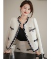 Tweed-Jacke der Luxusmarke, A-Linien-Rock, kleiner Duftanzug 