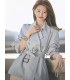 Jaket windbreaker pendek tiga dimensi atas bumbung