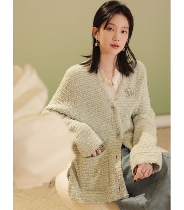 나비 원사 Xiaoxiang 시리즈 느슨한 Xiaoxiang 재킷