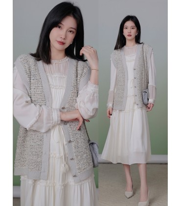 Benang rama-rama Siri Xiaoxiang Jaket Xiaoxiang longgar