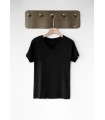 Silk T-shirt Round neck short-sleeved t-shirt 