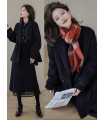 Short suit coat Loose lapel wool coat 