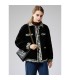 Sheep shearling short Korean style jacket