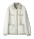 Sheep shearling short Korean style jacket