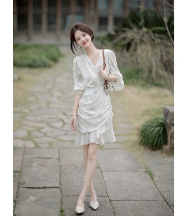 Orchid Pavilion Preface Floral Mermaid Skirt 