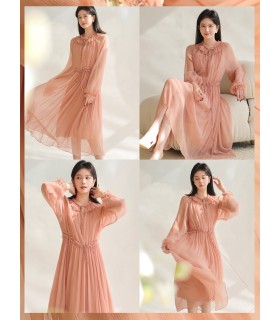 Spring Tribute Fashion Gentle Tea Dress 