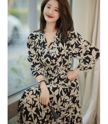 Maple Leaf Dress Gentle Wind Tea Break 