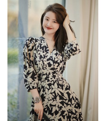 Robe feuille d'érable Gentle Wind Tea Break 