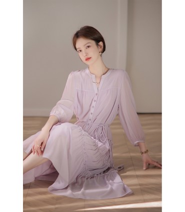 Lettera d'amore al chiaro di luna Abito da torta sottile elegante retrò 