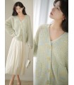 Symphony piccolo cardigan in velluto cardigan in lana stile pigro