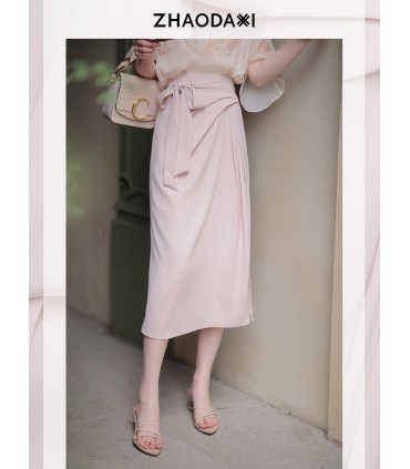 Gonna delicata Gonna dritta alla moda ampia Gonna autunnale 