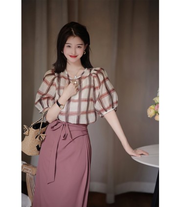 Váy nhẹ nhàng Váy suông thời trang Váy liền mùa thu 