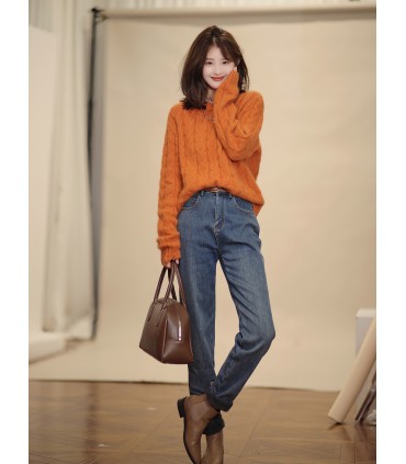 Ares Jeans Celana Drape Longgar dan Modis 