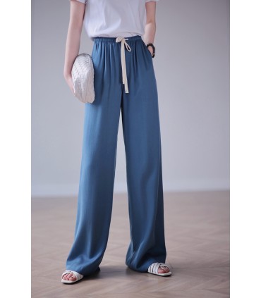 Gladde broek mode rechte casual broek 