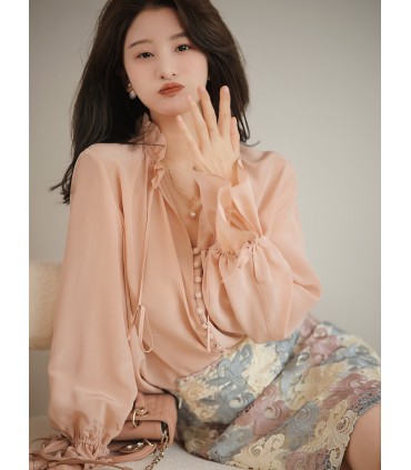 히아신스 셔츠 패션 디자인 셔츠 