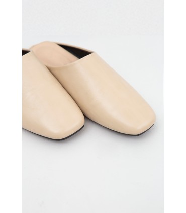 Selipar separuh padanan separuh padan bertumit rendah Korea bertumit rendah getah 