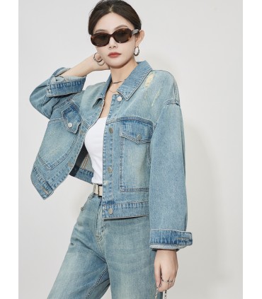 Carmen Denim Jacket 빈티지 데님 재킷 