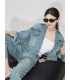 Carmen Denim Jacket Vintage Denim Jacket 