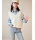 Gilet à col en V femme printemps haut sans manches 