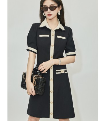 Reka bentuk warna kontras fabrik berkualiti tinggi berlapis