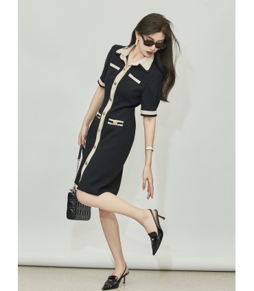 Wysokiej jakości tkanina w kontrastowym kolorze warstwowe 