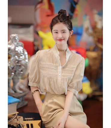 天丝夏威夷风上衣