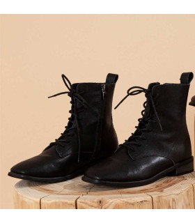 Fashion top-layer cowhide high-end boots 