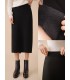 Thick plus velvet casual retro skirt