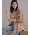 Jaket wol sutra Jaket kerah angin minimal 