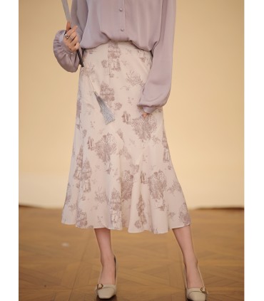 Comfortable design high waist skirt 