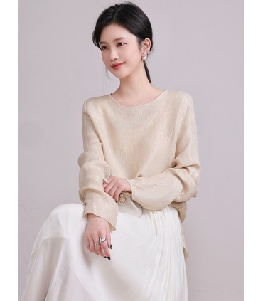 Silkerose serie minimalistisk top 