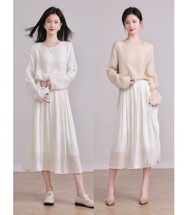 Sidenrosserie minimalistisk topp 