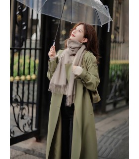 Return Loose Lapel Korean Coat 