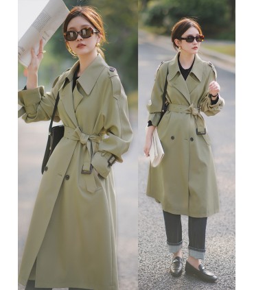 Return Loose Lapel Korean Coat 