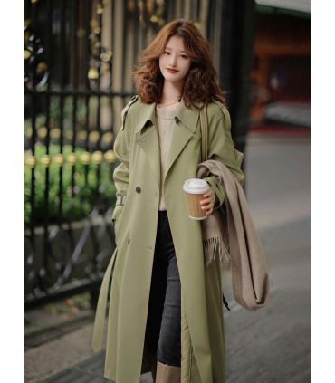Return Loose Lapel Korean Coat 