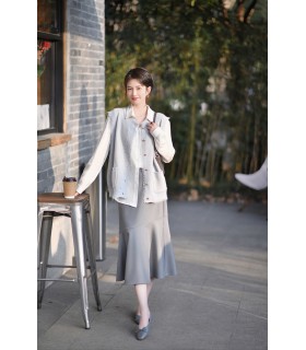 Yamamoto 레이어드 머메이드 스커트