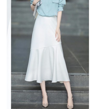 Warstwowa spódnica syrenka Yamamoto