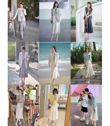 Warstwowa spódnica syrenka Yamamoto