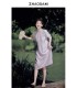 Loceng Angin Ungu Longgar Lace Tencel Fairy Dress