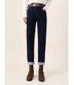 Celana jeans model kaki lurus model minimalis baru 