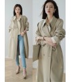 여성의 새로운 윈드 브레이커 재킷 패션 한국 코트 